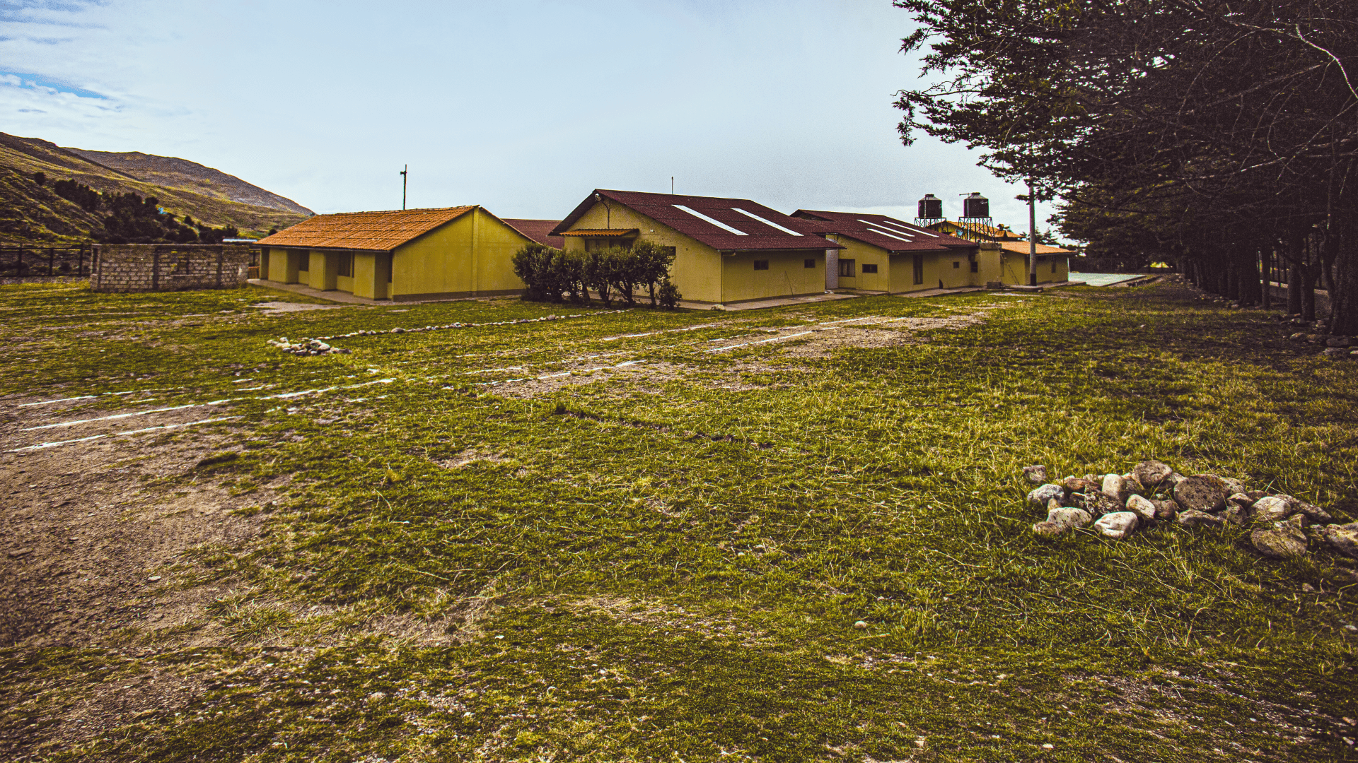 The Mirasol school buildings